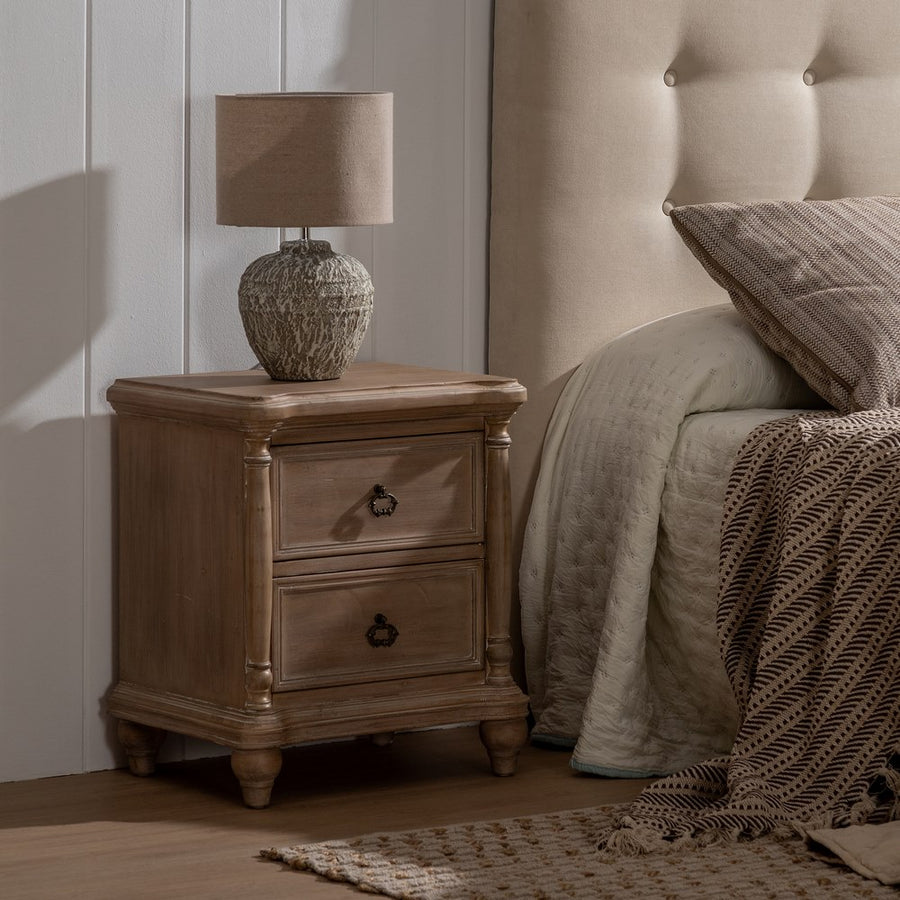 MESITA NATURAL MADERA 48 X 38 X 56 CM