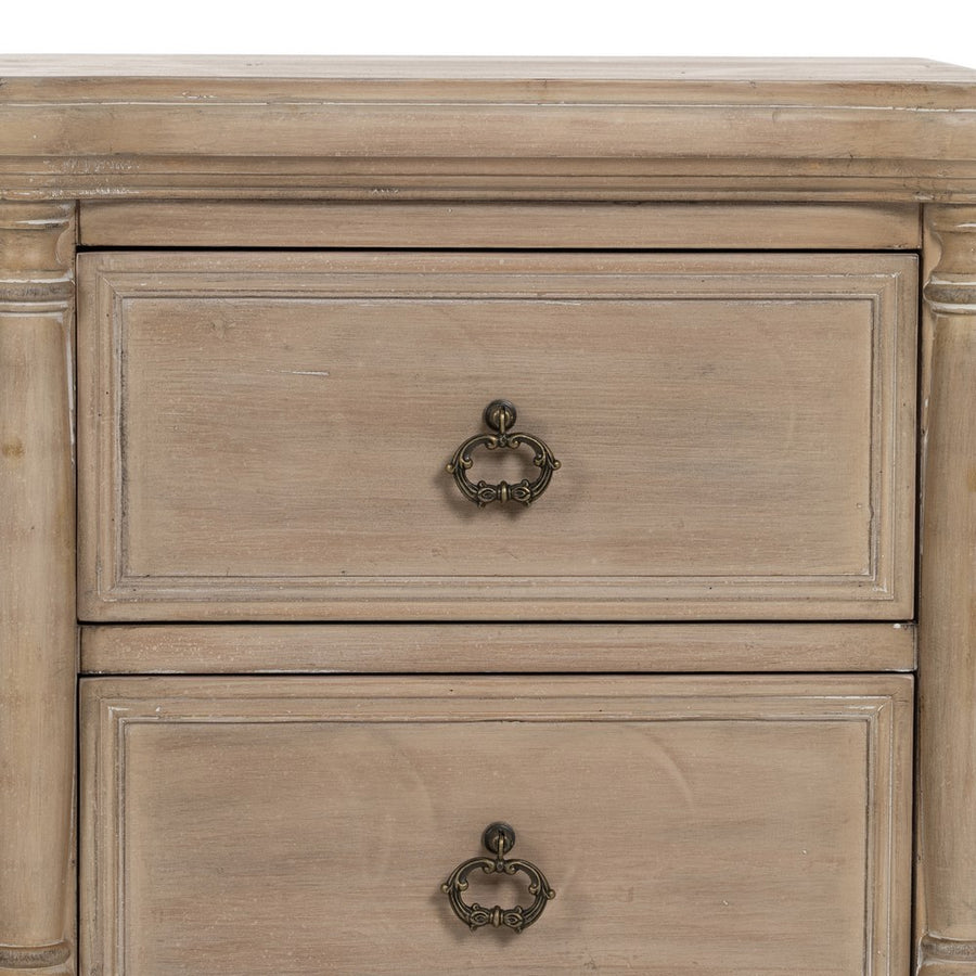 MESITA NATURAL MADERA 48 X 38 X 56 CM