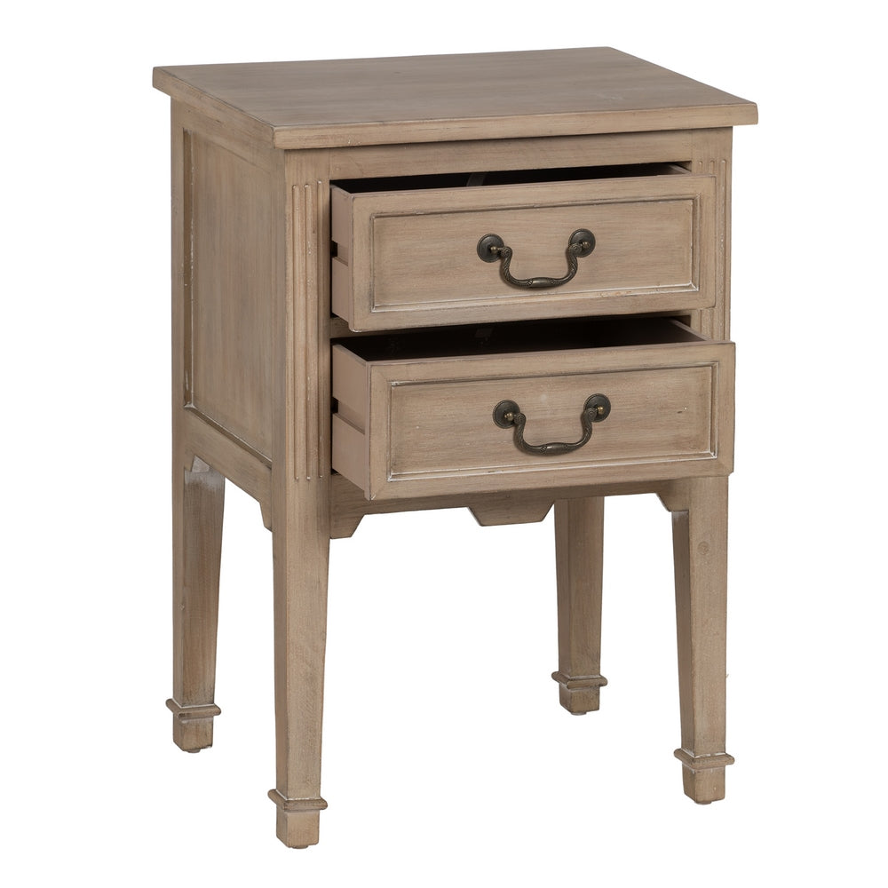MESITA NATURAL MADERA 50 X 38 X 72 CM