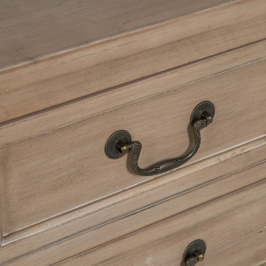 MESITA NATURAL MADERA 50 X 38 X 72 CM