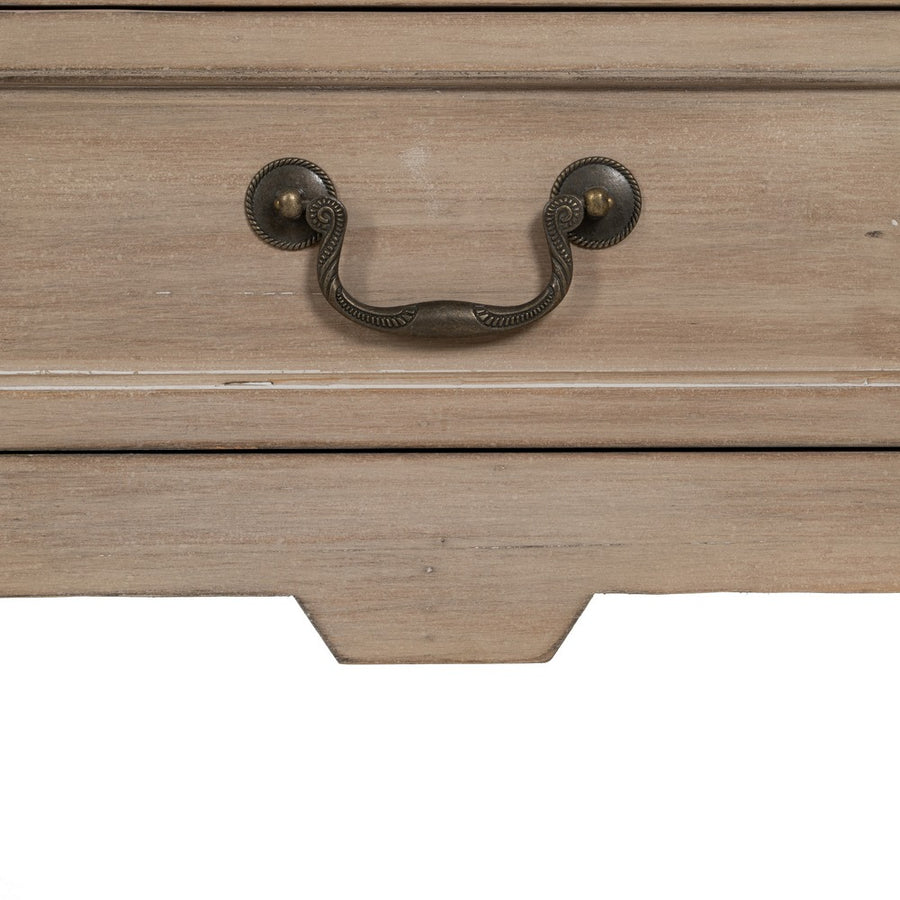 MESITA NATURAL MADERA 50 X 38 X 72 CM