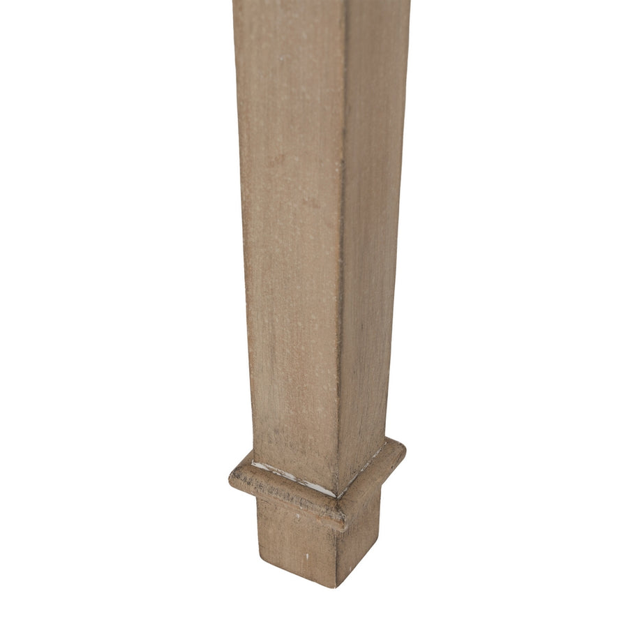 MESITA NATURAL MADERA 50 X 38 X 72 CM