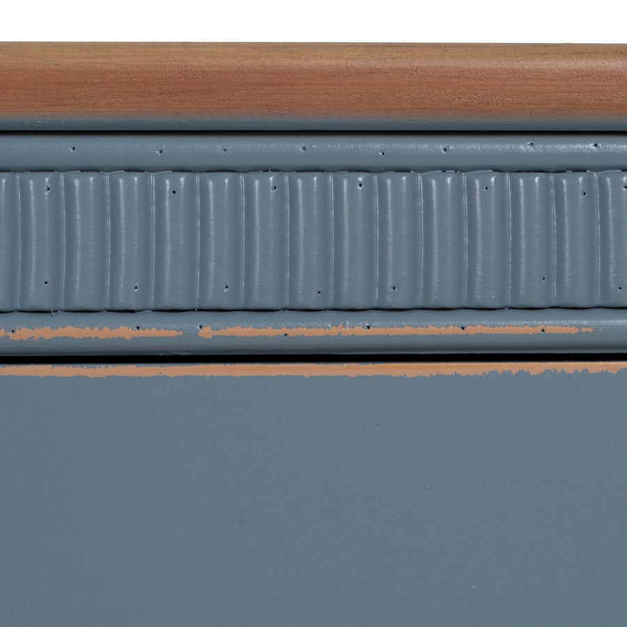 MESITA AZUL MADERA 50 X 38 X 72 CM
