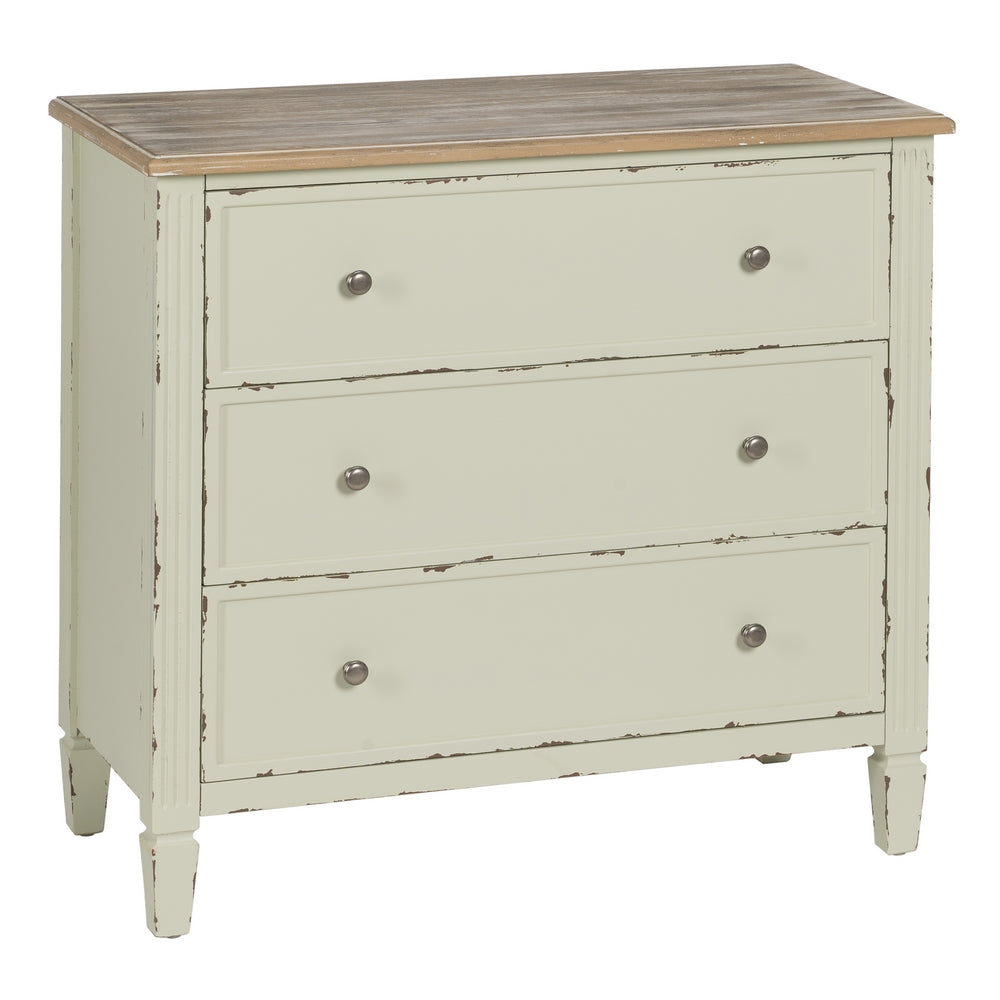 CÓMODA BEIGE MADERA 90 X 42 X 85 CM