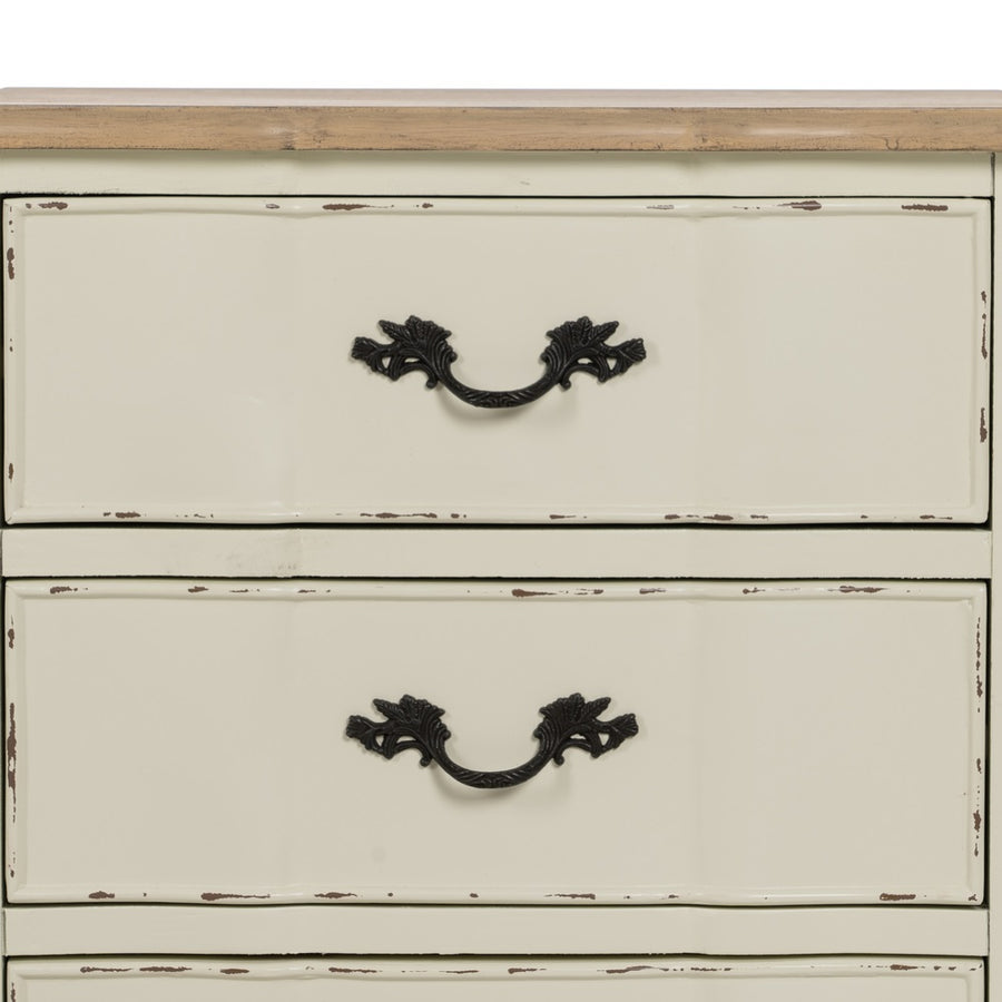 MESITA NATURAL-CREMA MADERA 50 X 40 X 60 CM
