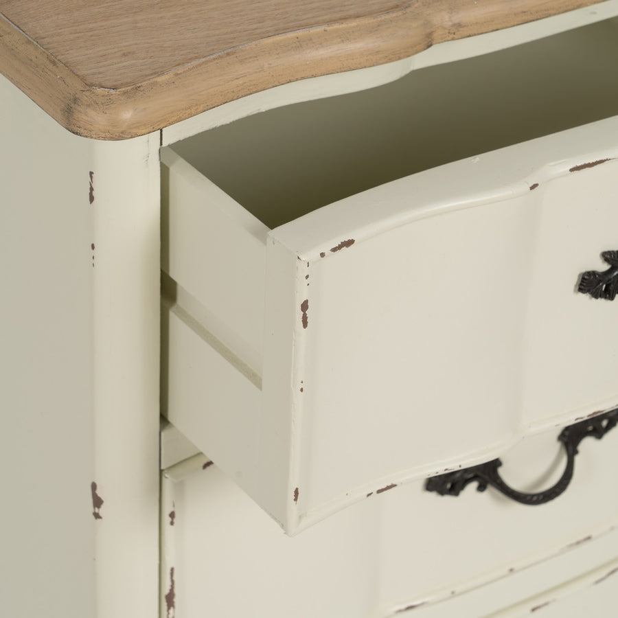 MESITA NATURAL-CREMA MADERA 50 X 40 X 60 CM