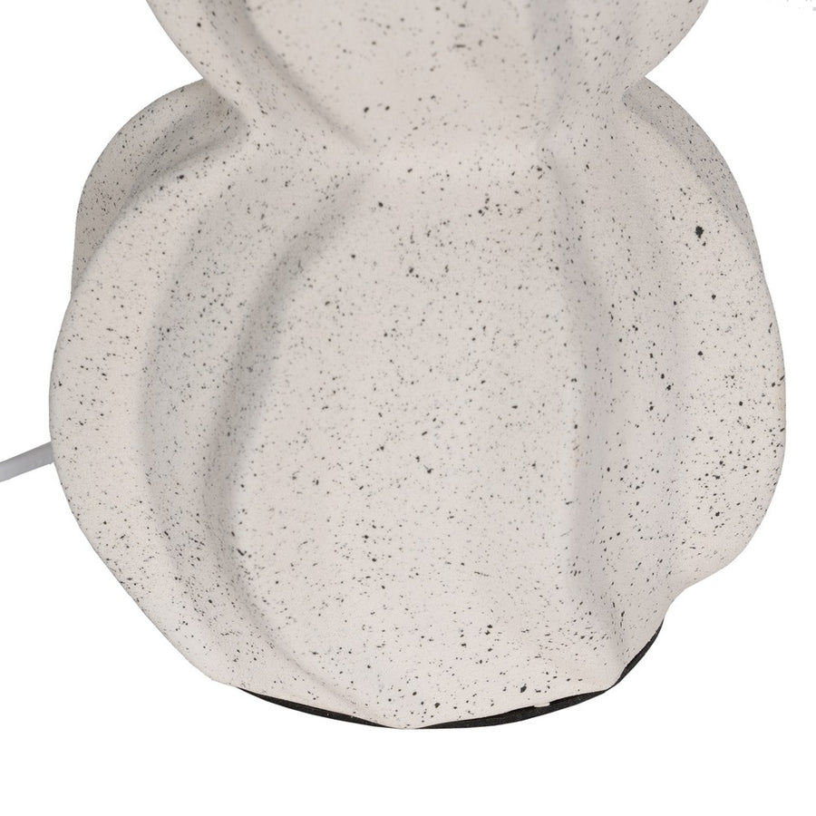 LÁMPARA MESA BLANCO-MULTICOLOR CERÁMICA 36,50 X 36,50 X 60 C