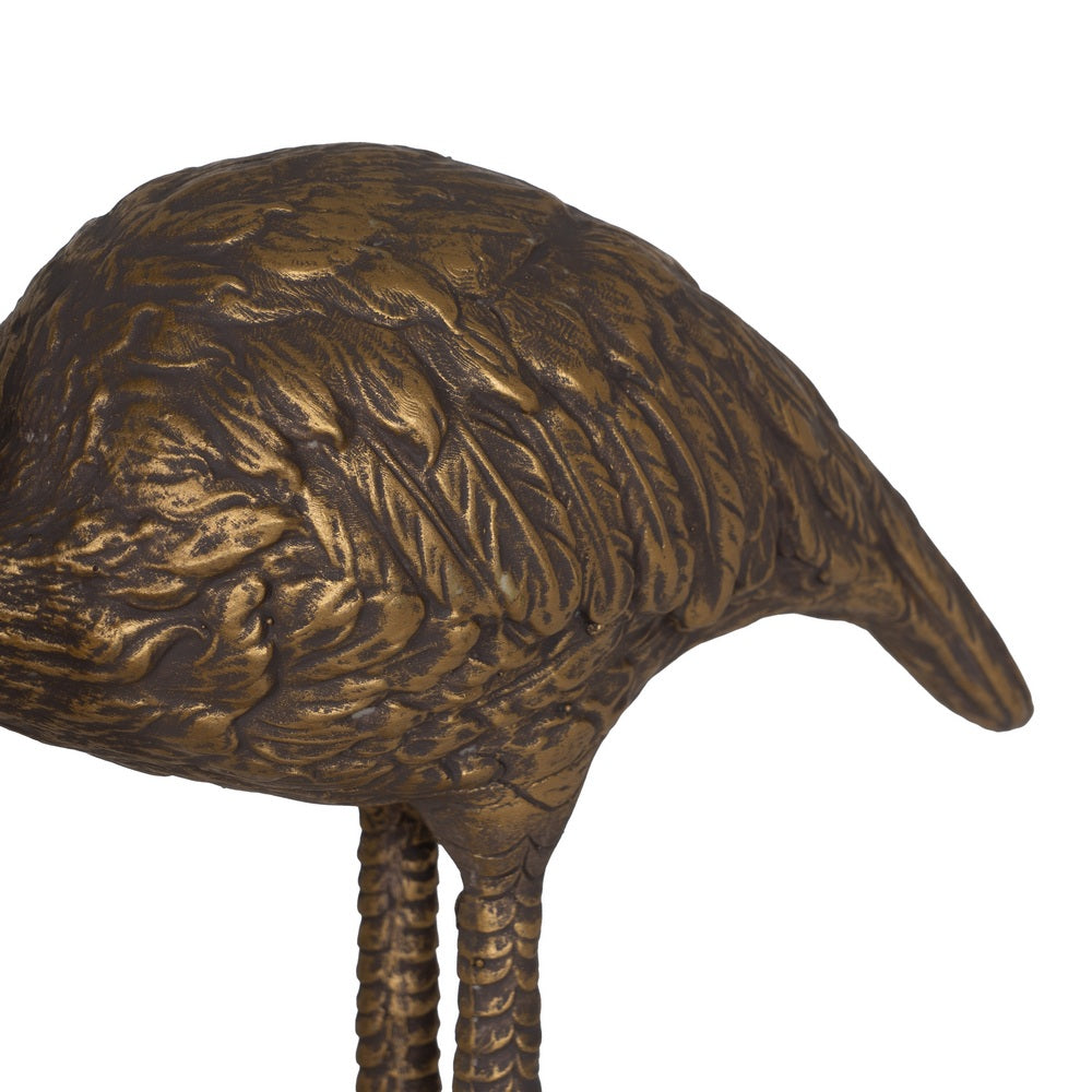 OLD GOLD FLAMINGO TABLE LAMP 23 X 11.50 X 39.50 CM