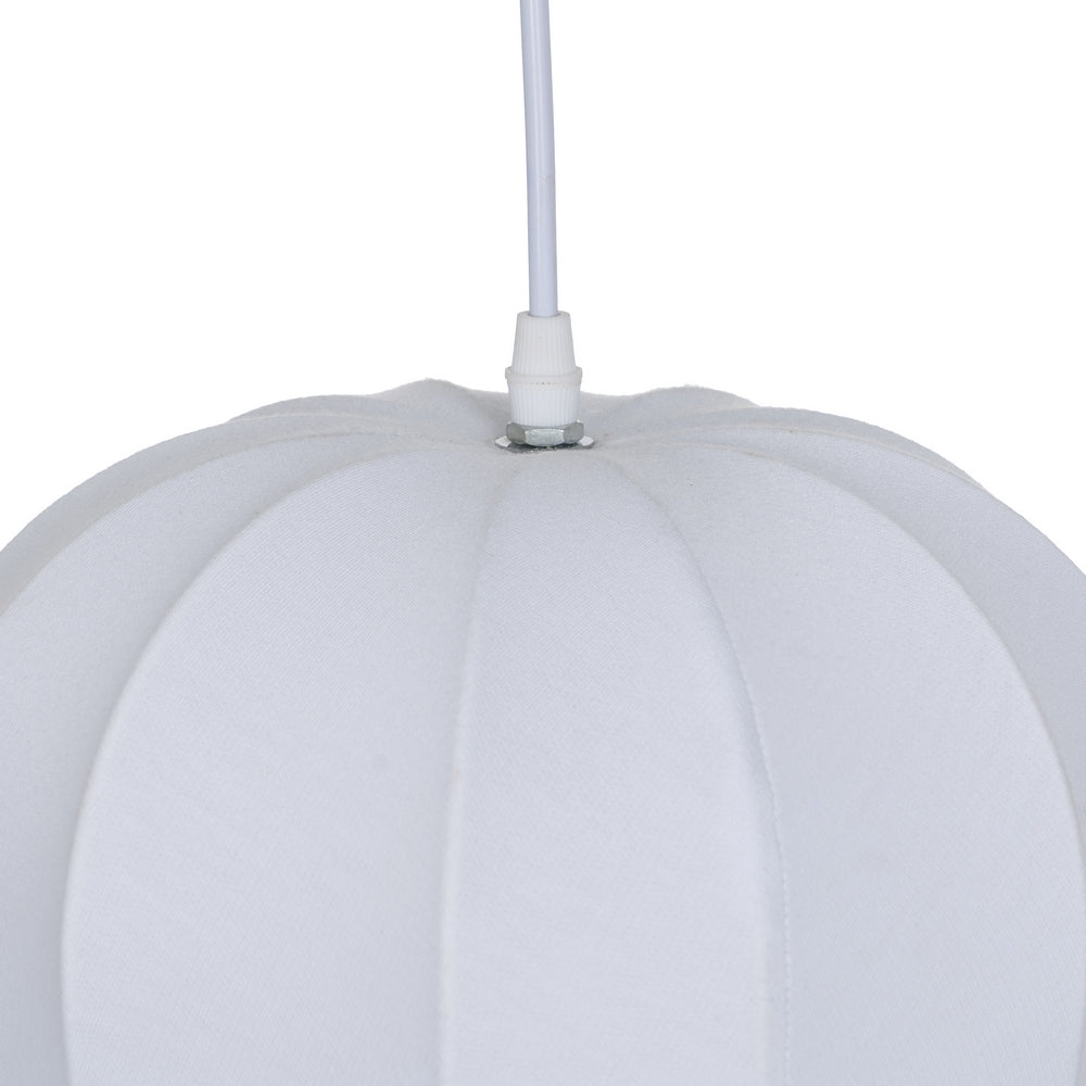 CEILING LAMP WHITE WOVEN 25 X 25 X 36 CM