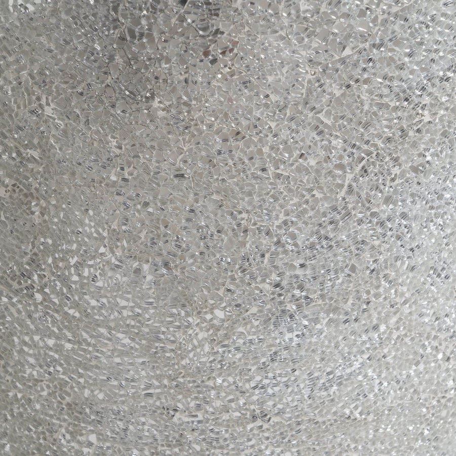 JARRÓN BLANCO FIBRA DE VIDRIO DECORACIÓN 46 X 46 X 91 CM