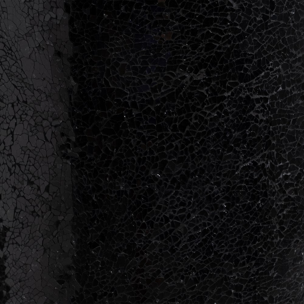 JARRÓN NEGRO FIBRA DE VIDRIO DECORACIÓN 30 X 30 X 109,50 CM