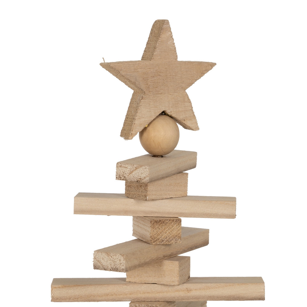 FIGURA ÁRBOL NATURAL MADERA PAULONIA 42 X 12 X 82 CM