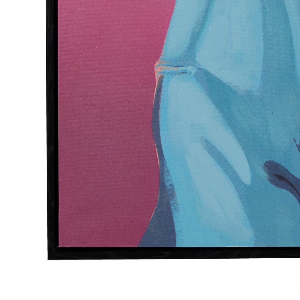 PAINTING WOMAN CANVAS DECORATION 100 X 3.50 X 100 CM