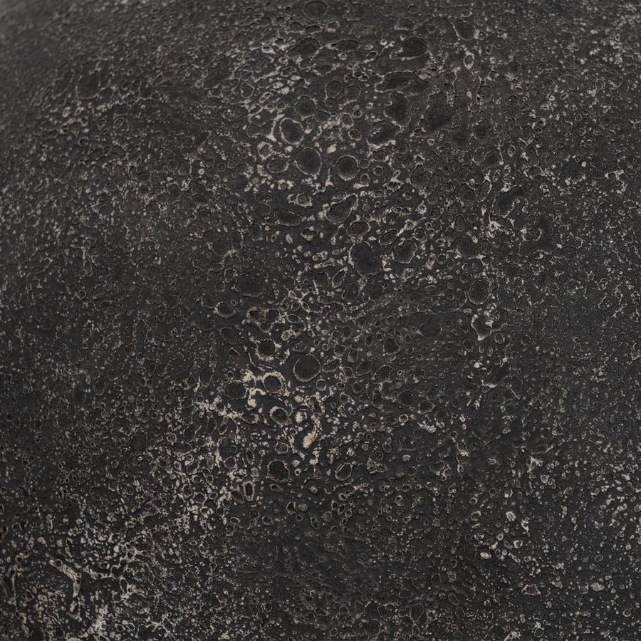 JARRÓN GRIS TERRACOTA DECORACIÓN 38 X 38 X 60 CM