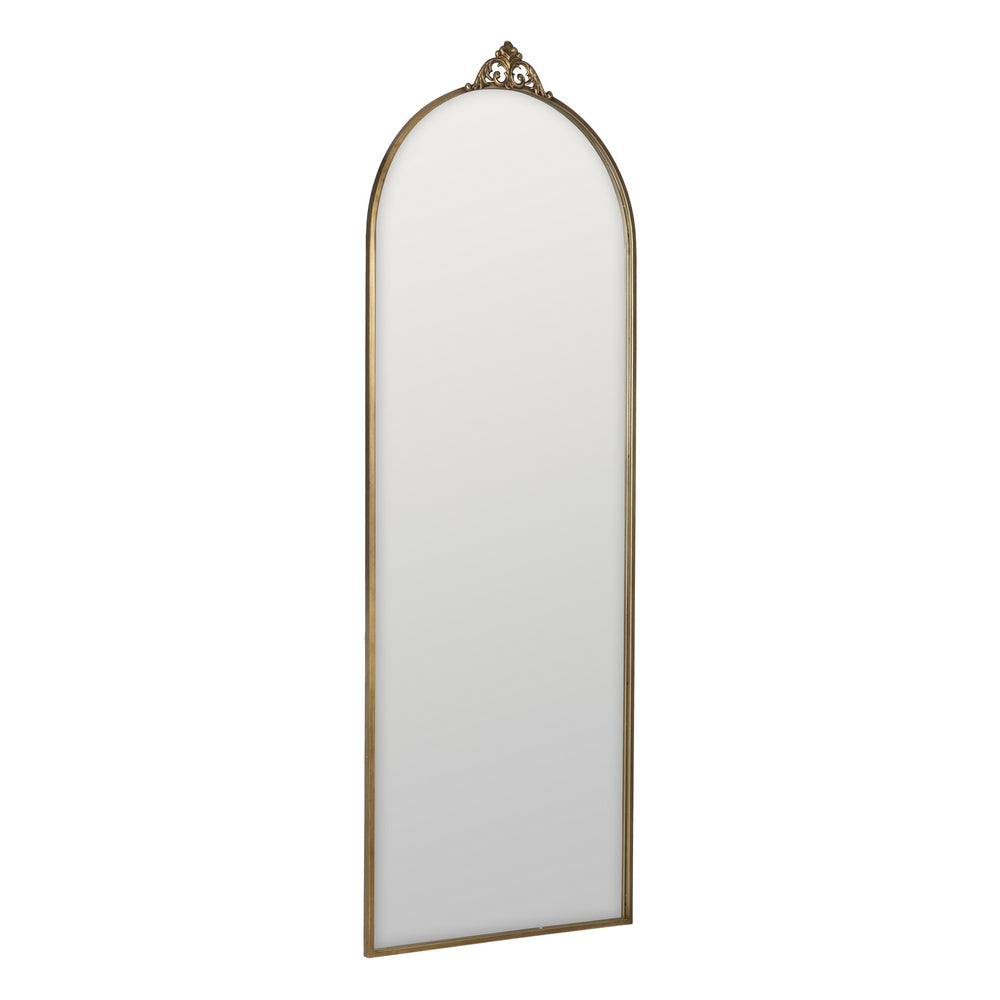 GOLD METAL DECORATIVE MIRROR 61 X 2 X 168 CM