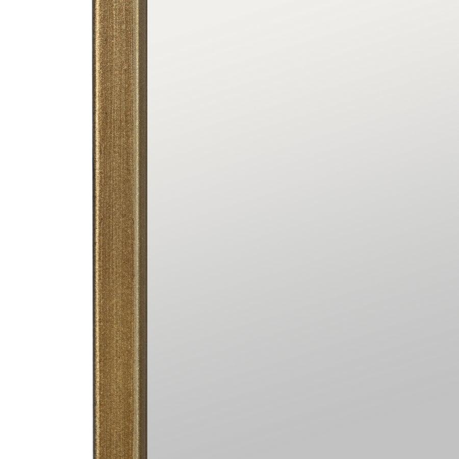 GOLD METAL DECORATIVE MIRROR 61 X 2 X 168 CM