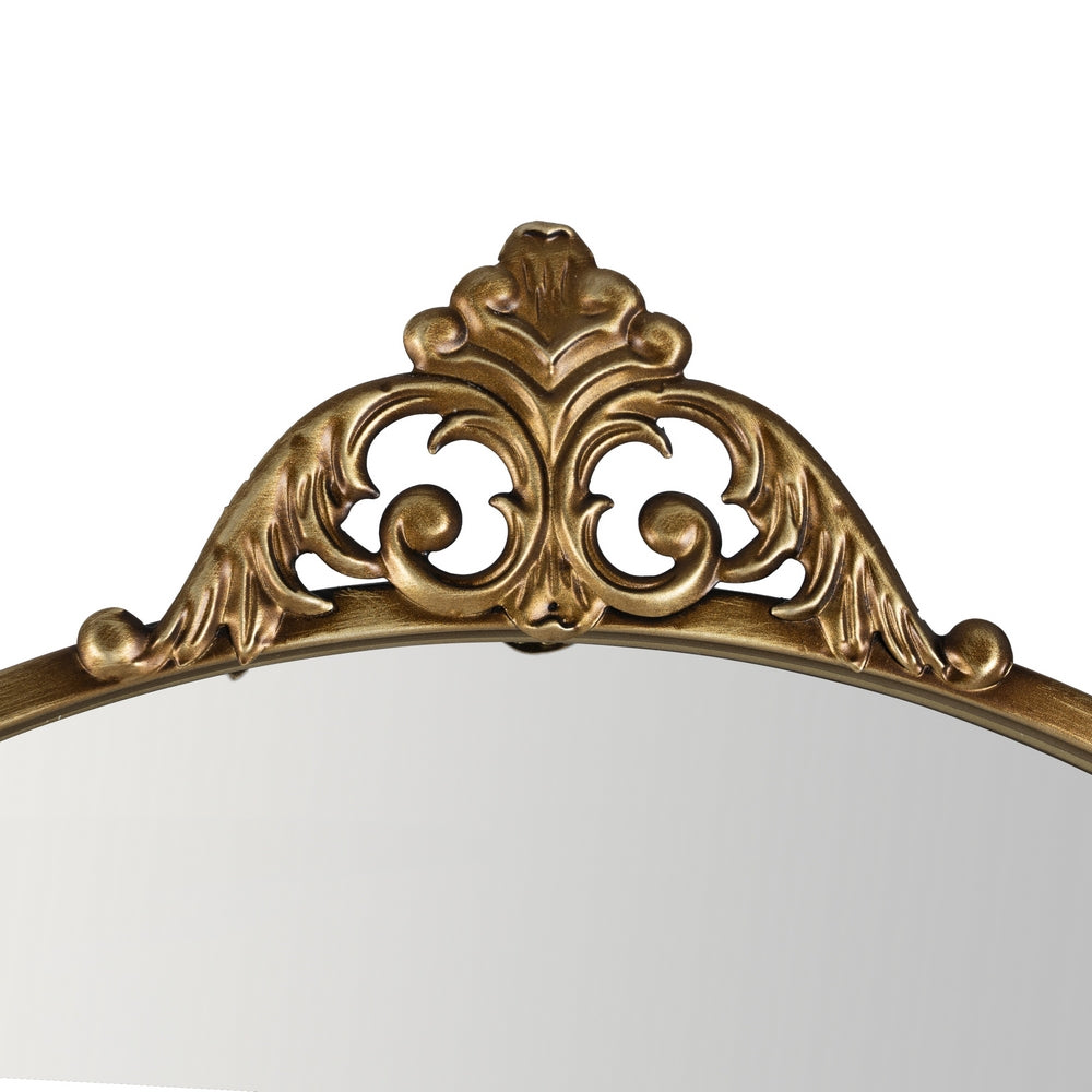 GOLD METAL DECORATIVE MIRROR 61 X 2 X 168 CM