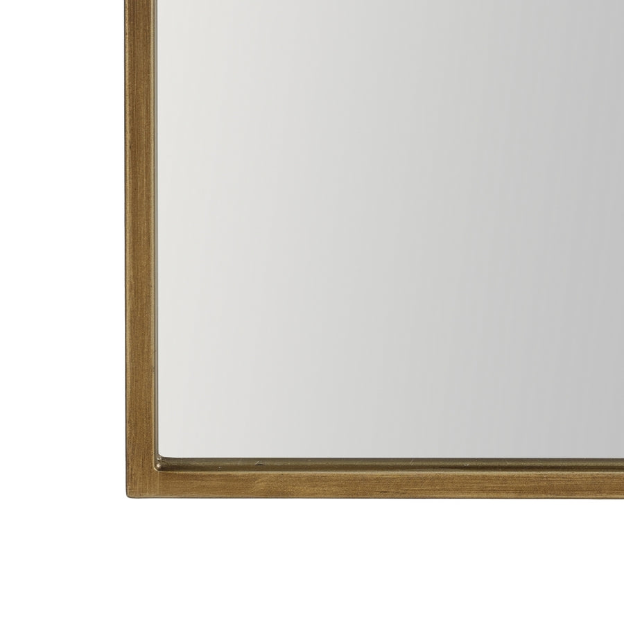 ESPEJO ORO METAL DECORACIÓN 61 X 2 X 168 CM