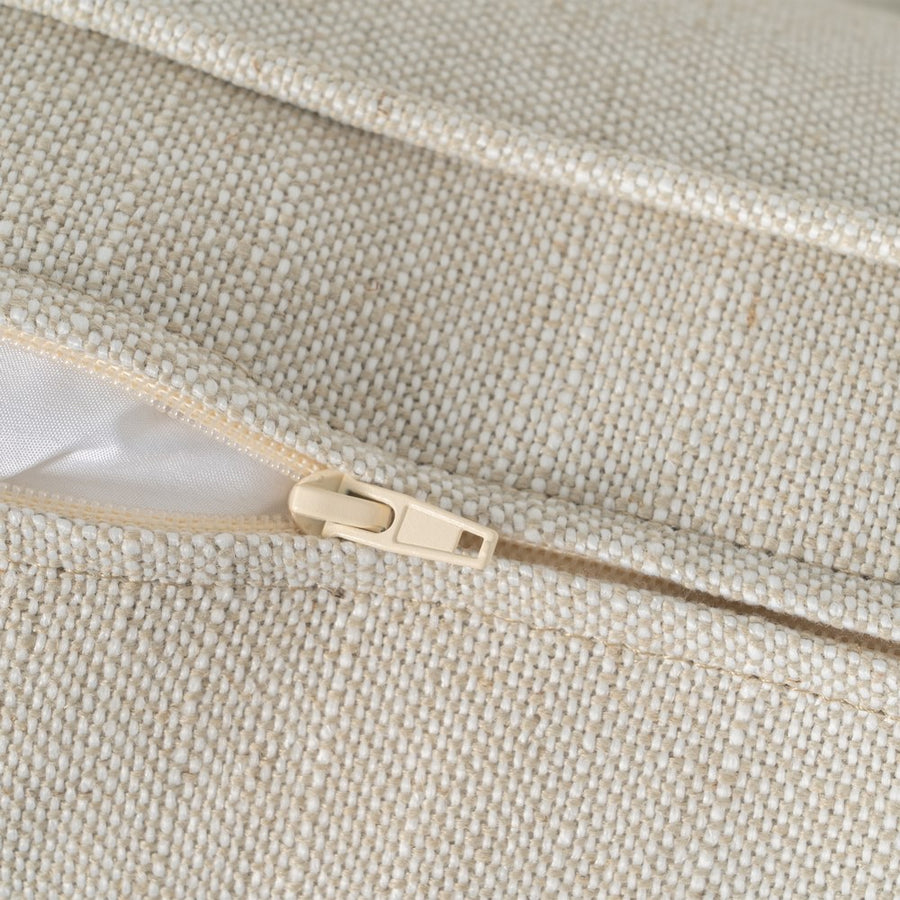 SOFÁ 3 PLAZAS BEIGE TEJIDO SIENA 222 X 95 X 80 CM