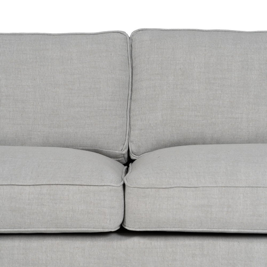 SOFÁ 3 PLAZAS GRIS TEJIDO SIENA 222 X 95 X 80 CM