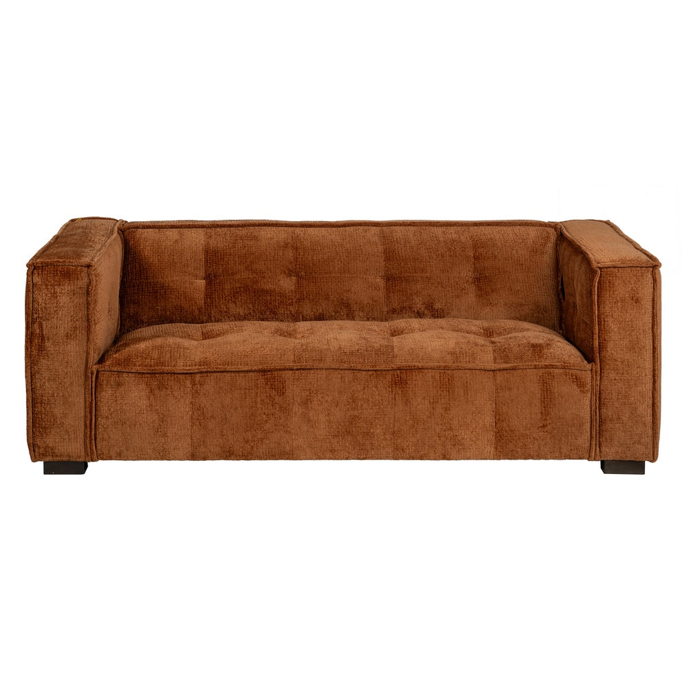 SOF� 3 PLAZAS TEJA TEJIDO SIBARIS 218 X 102 X 77 CM