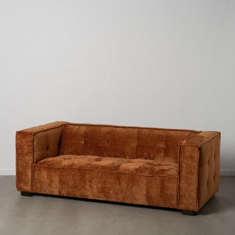SOF� 3 PLAZAS TEJA TEJIDO SIBARIS 218 X 102 X 77 CM