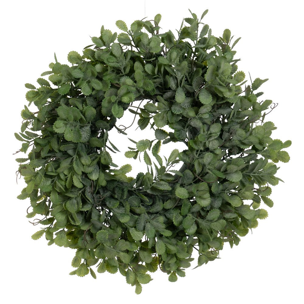 CENTRO MESA VERDE PVC DECORACI�N 31 X 31 CM