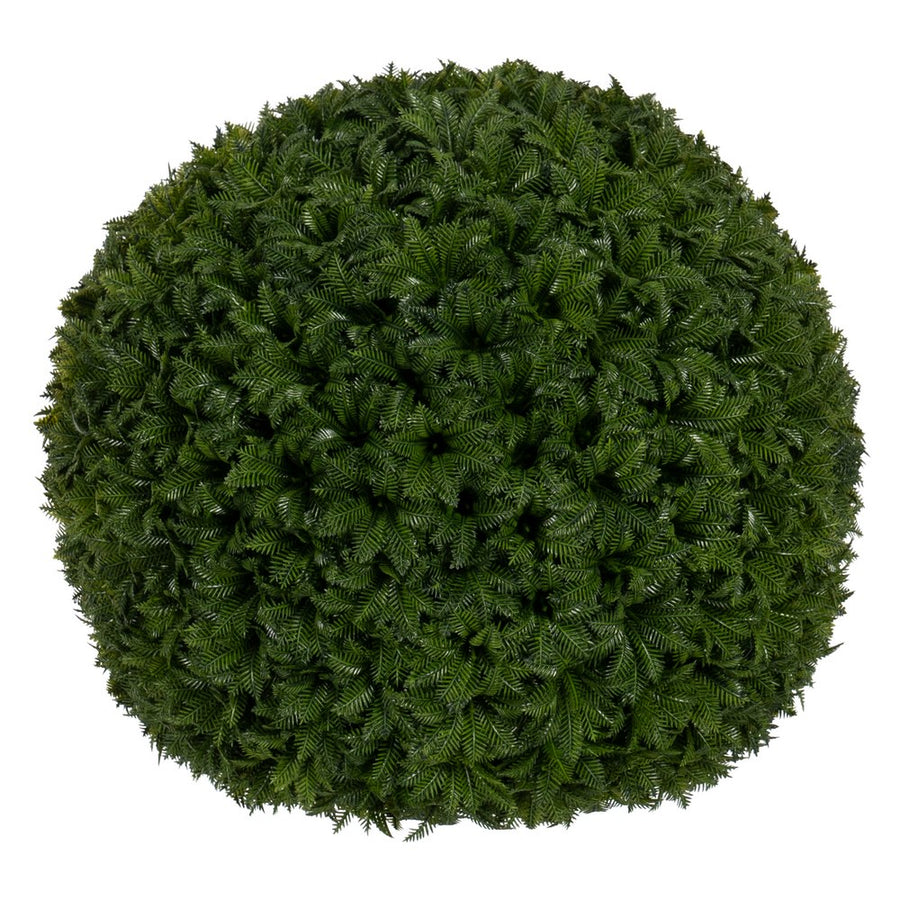 GREEN PVC BOJ BALL DECORATION 30 X 30 CM
