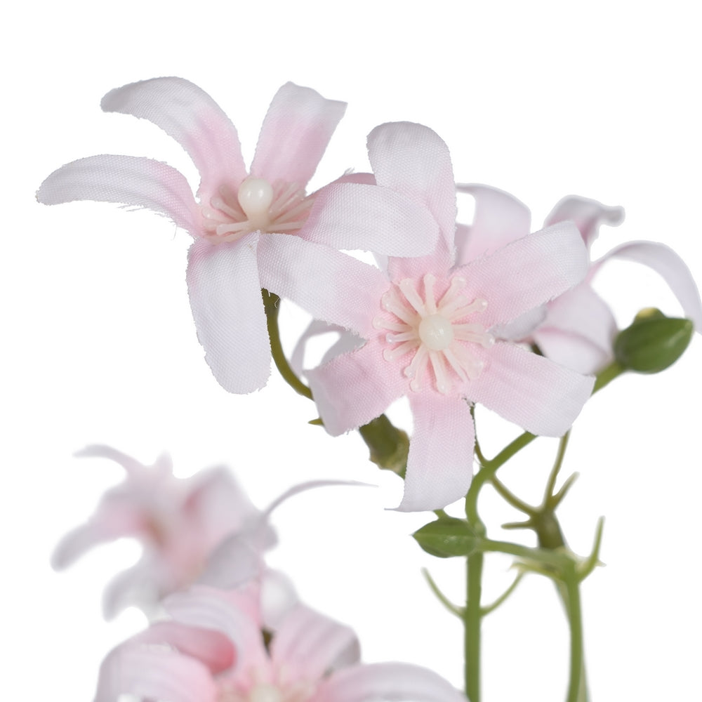RAMA JACINTO ROSA POLIÉSTER-POLIETILENO 88 CM
