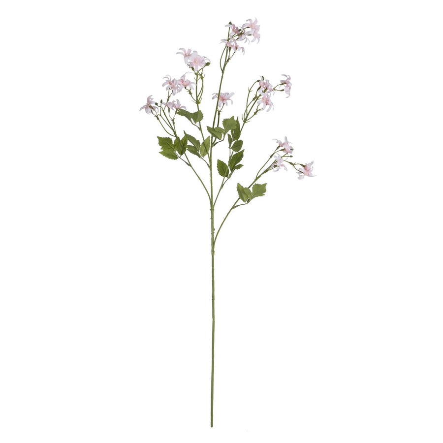 JACINTH ROSE BRANCH POLYESTER-POLYETHYLENE 88 CM