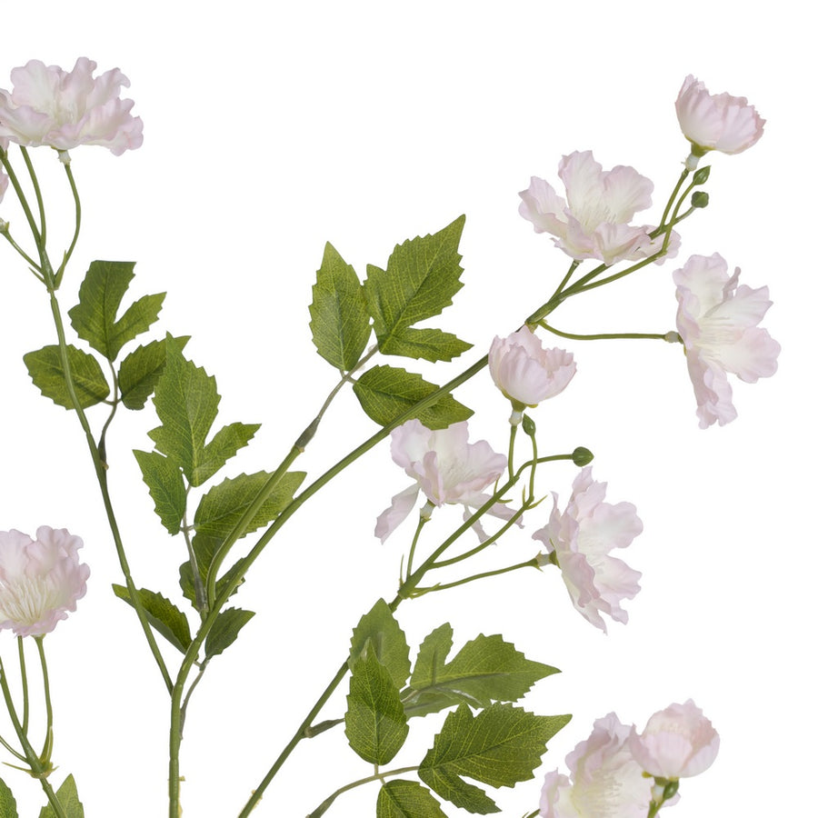FLOR CEREZO ROSA POLIÉSTER-POLIETILENO 88 CM