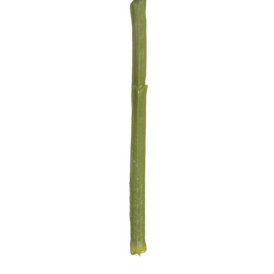 FLOR PEONÍA BLANCO POLIÉSTER-POLIETILENO 66 CM