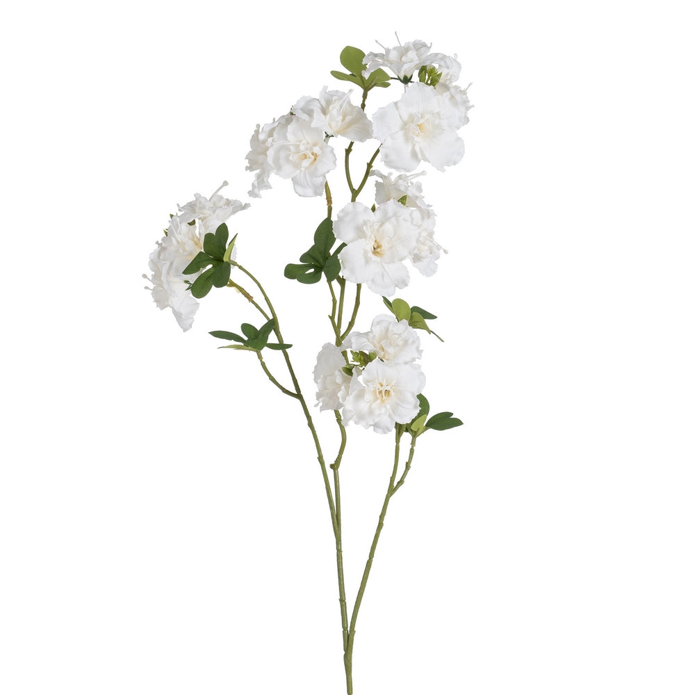 FLOR AZALEA BLANCO POLIÉSTER-POLIETILENO 92 CM