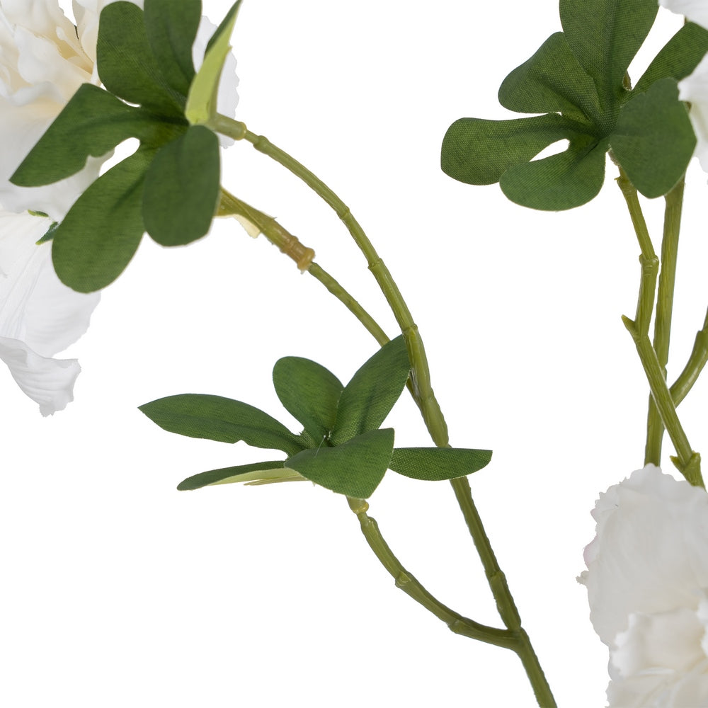 FLOR AZALEA BLANCO POLIÉSTER-POLIETILENO 92 CM