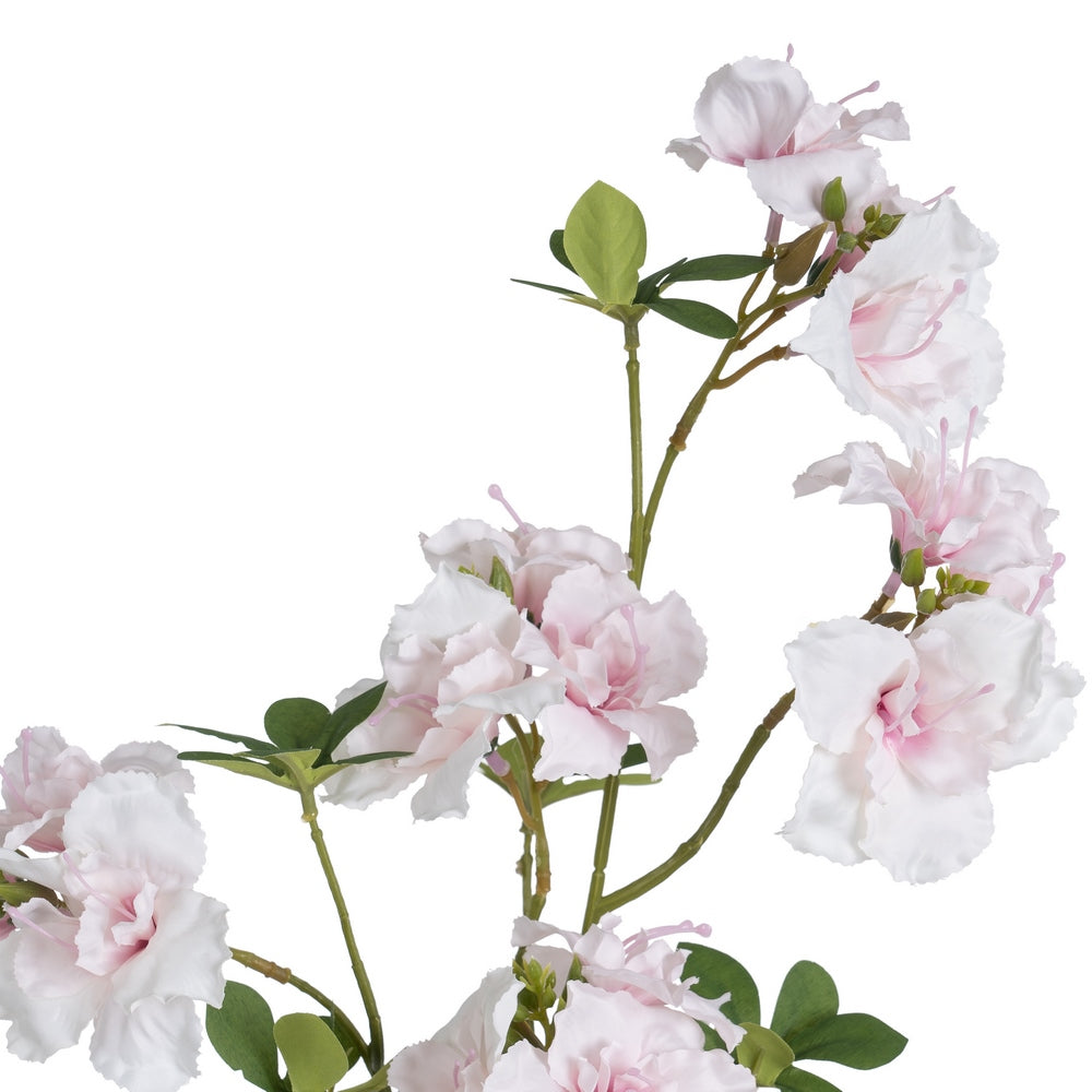 PINK AZALEA FLOWER POLYESTER-POLYETHYLENE 92 CM