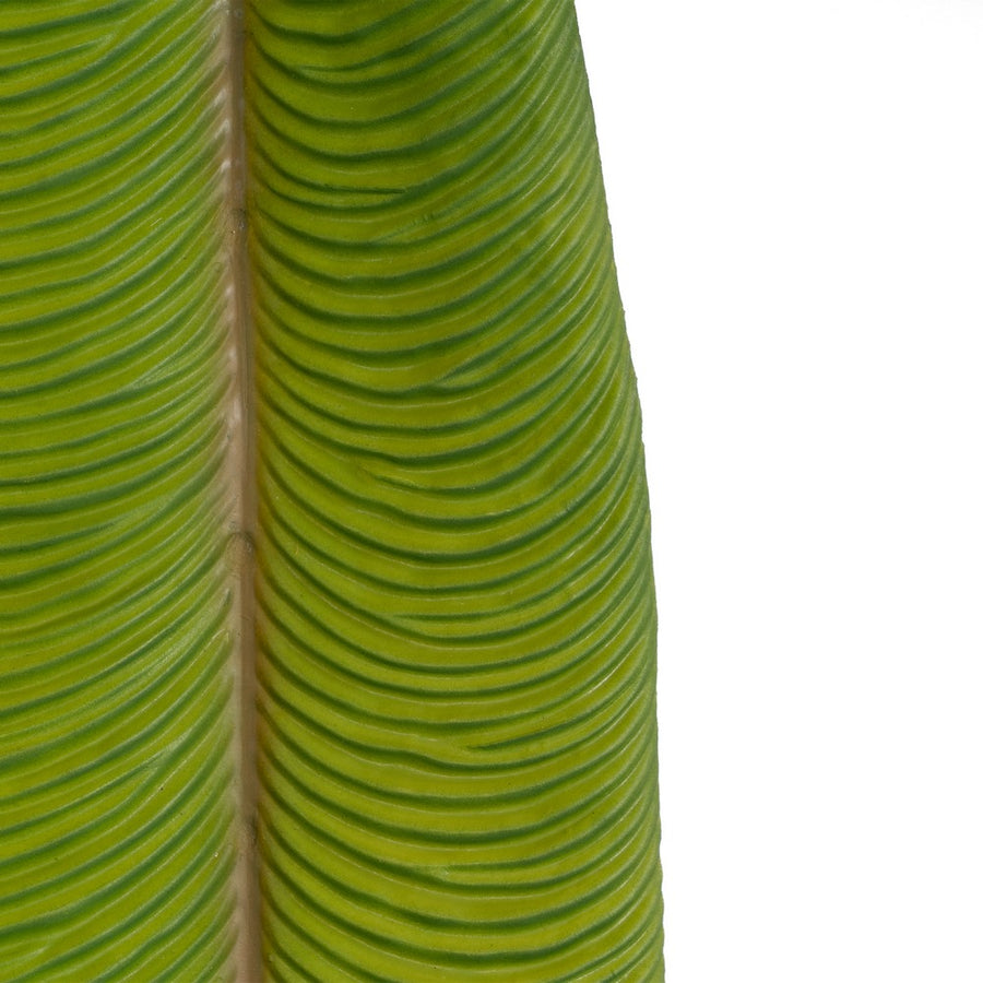 HOJA MANGO VERDE POLIETILENO DECORACIÓN 103 CM