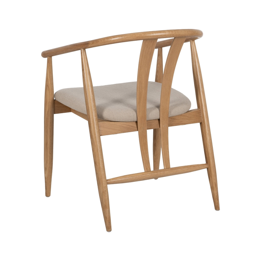 SILLA NATURAL TEJIDO-MADERA SALÓN 56,50 X 57 X 76,50 CM