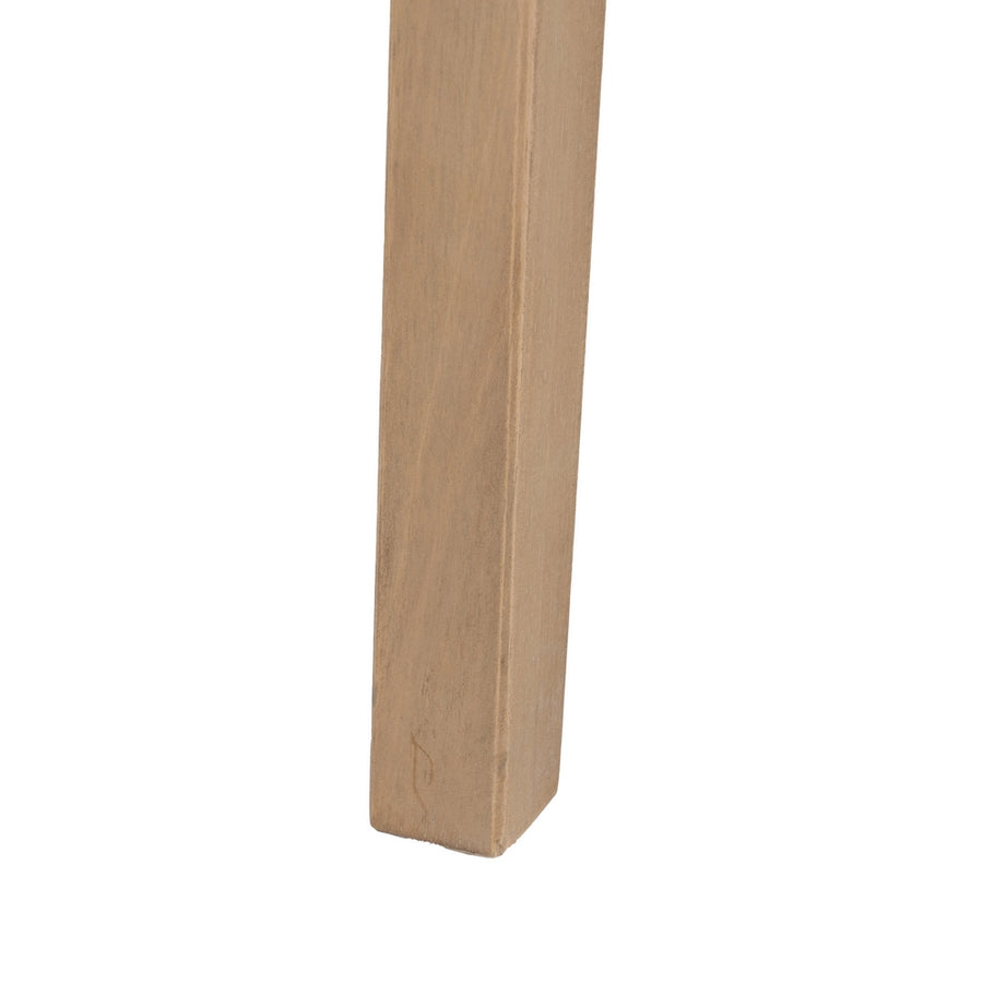 SILLA NATURAL-BEIGE TEJIDO-MADERA 41 X 50 X 81 CM