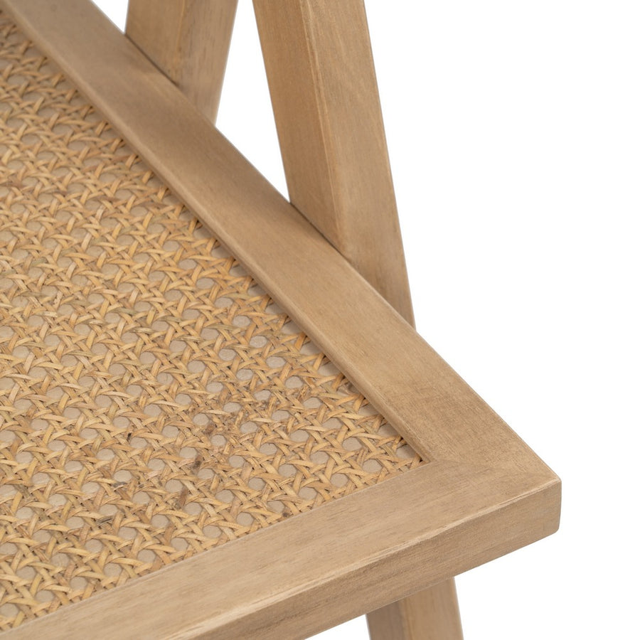 SILLA NATURAL MADERA CONTRACT 52,50 X 54 X 86 CM