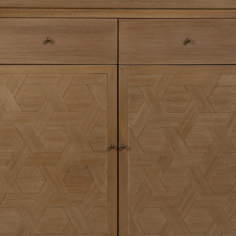 MUEBLE RECIBIDOR NATURAL DM-MADERA 90 X 40 X 90 CM