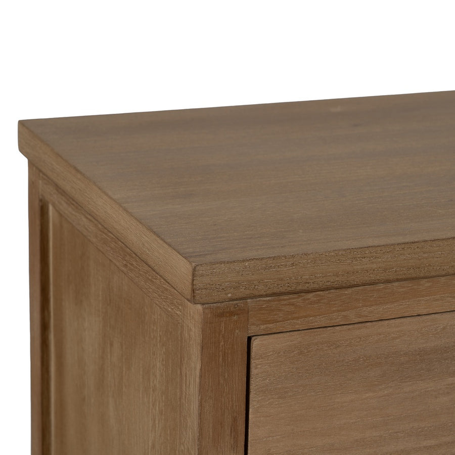 MUEBLE RECIBIDOR NATURAL DM-MADERA 90 X 40 X 90 CM