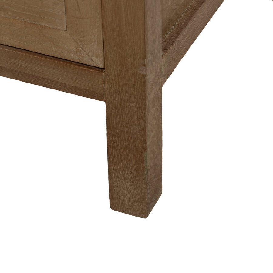 MUEBLE RECIBIDOR NATURAL DM-MADERA 90 X 40 X 90 CM