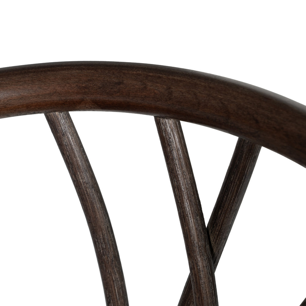 SILLA CHOCOLATE MADERA-RATÁN 55 X 50 X 81 CM