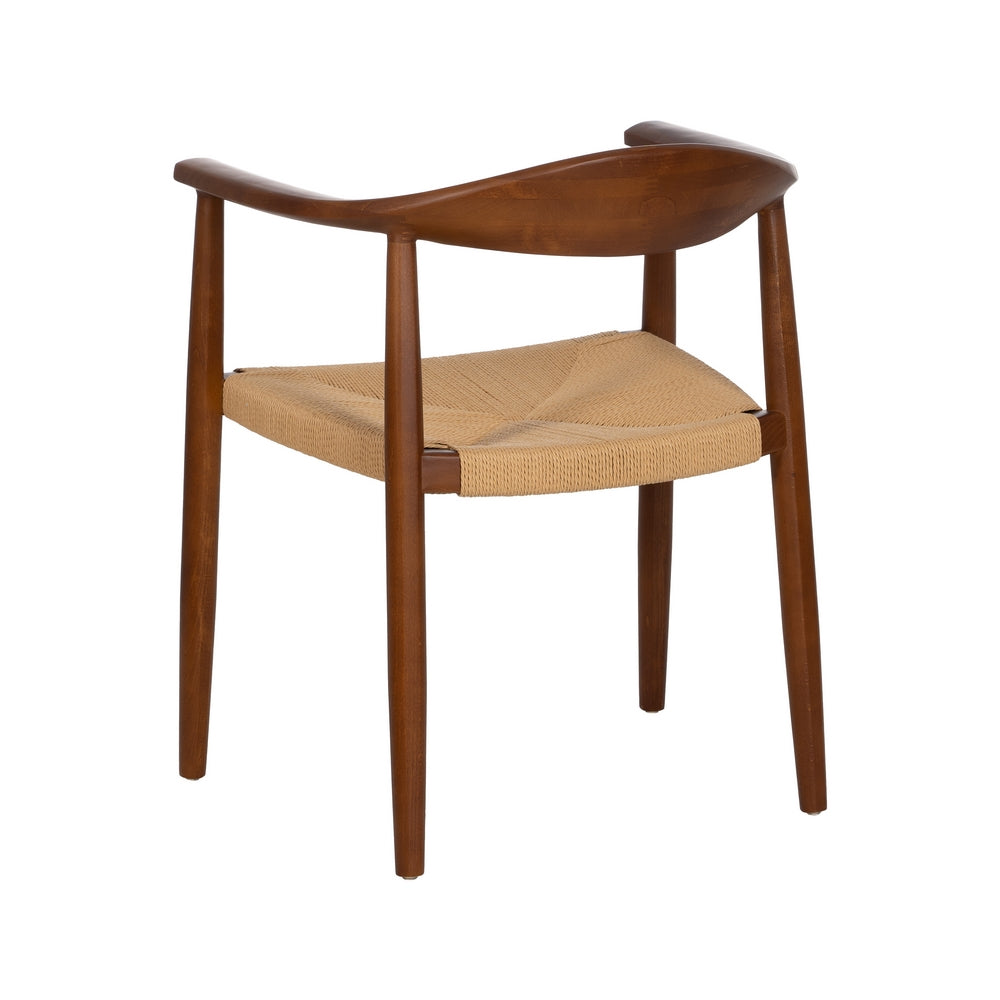 SILLA MARRÓN MADERA 63 X 44 X 77,50 CM