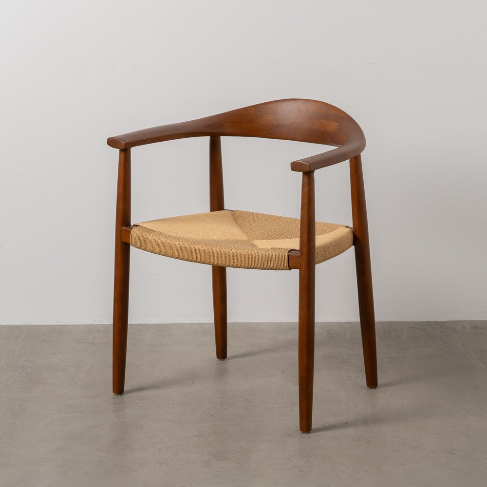 SILLA MARRÓN MADERA 63 X 44 X 77,50 CM