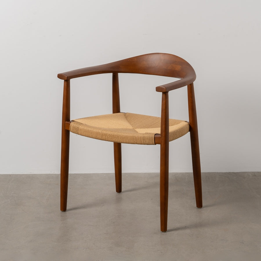 SILLA MARRÓN MADERA 63 X 44 X 77,50 CM