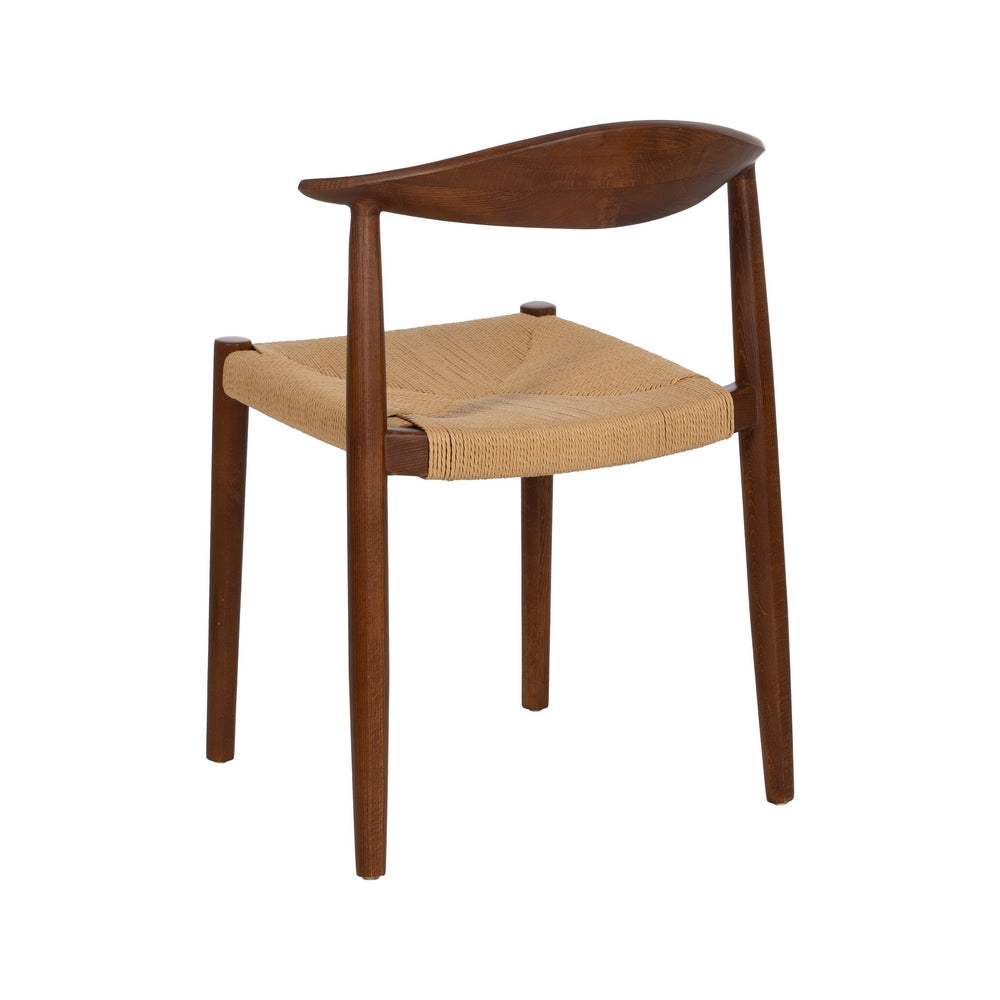 SILLA MARRÓN MADERA 43 X 44,80 X 76,50 CM