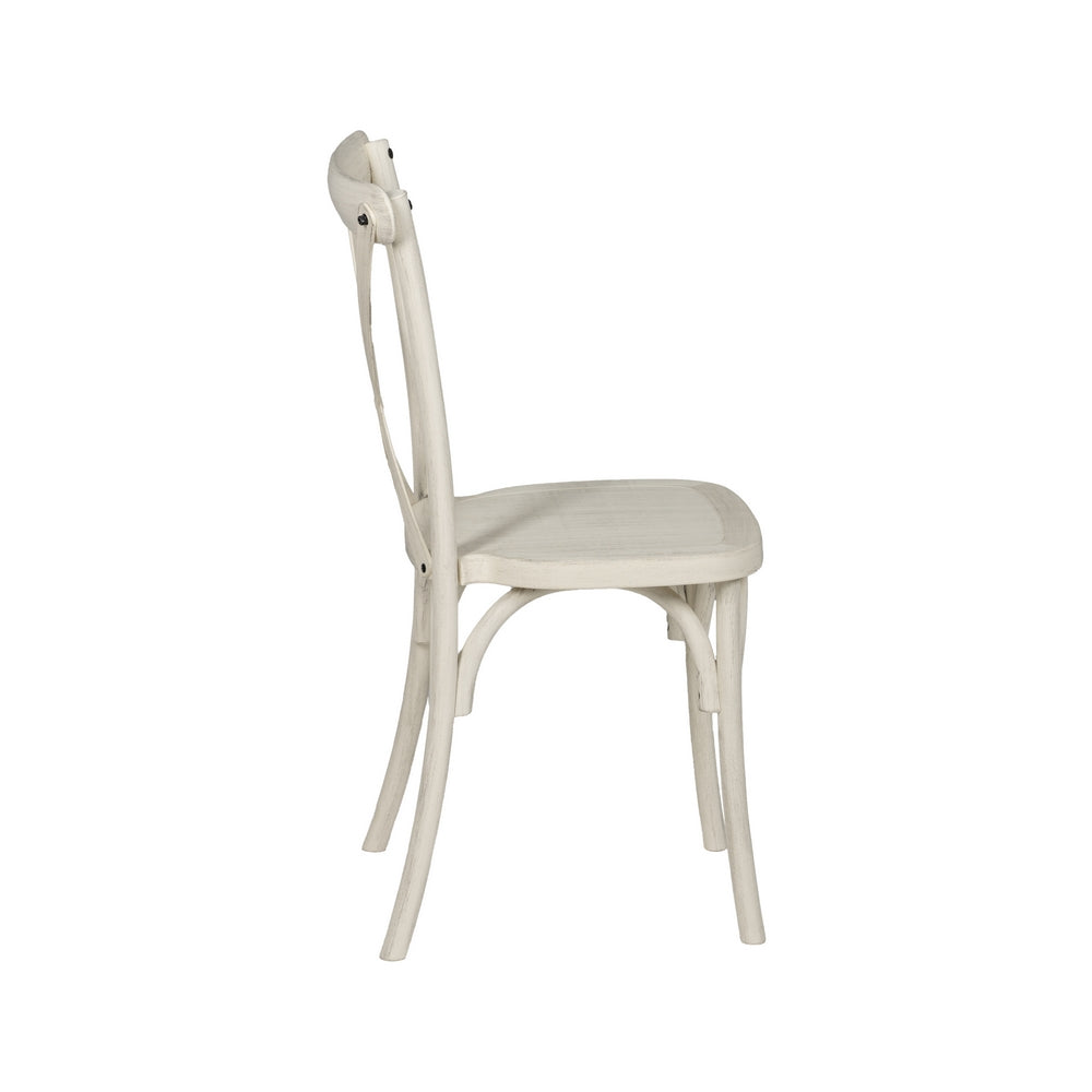 SILLA BLANCO POLIPROPILENO CONTRACT 50 X 41,50 X 89 CM
