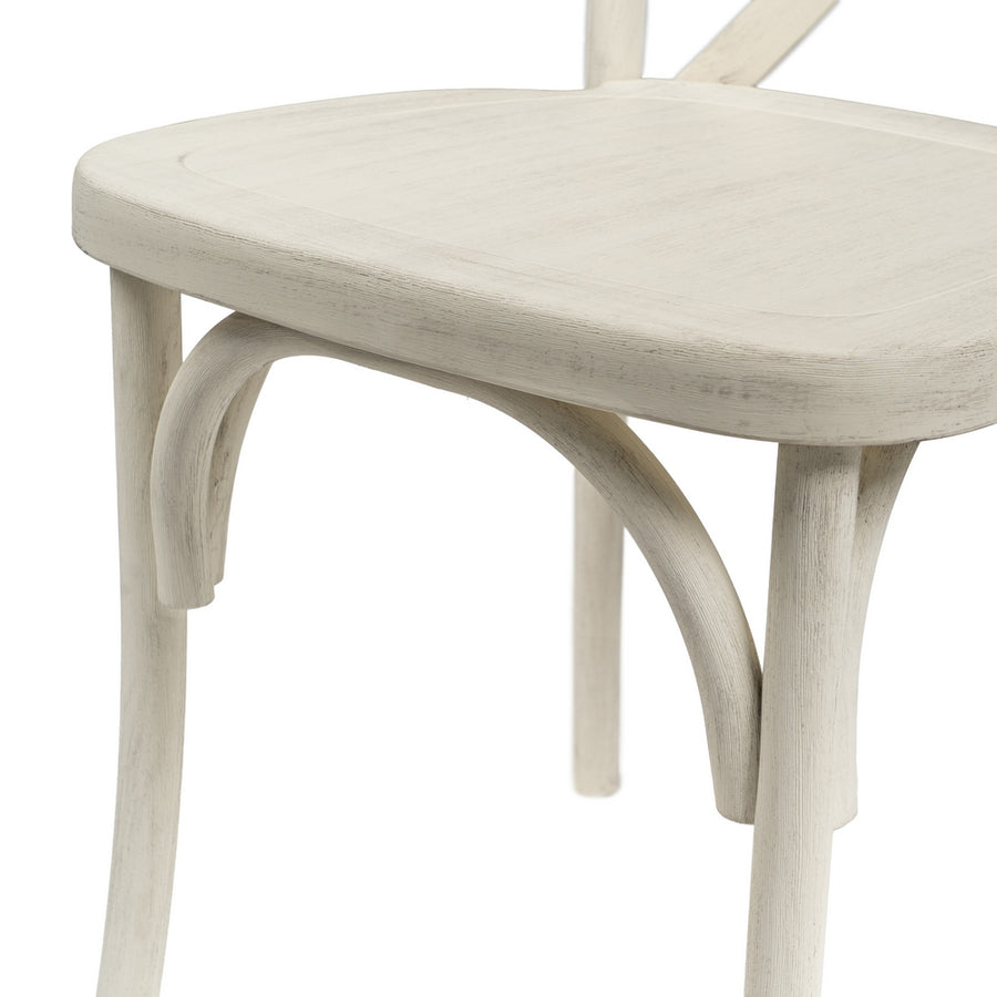 SILLA BLANCO POLIPROPILENO CONTRACT 50 X 41,50 X 89 CM