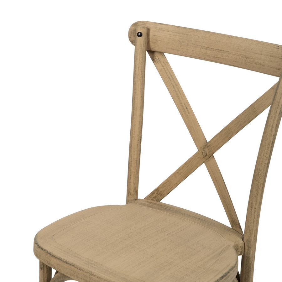 SILLA NATURAL POLIPROPILENO CONTRACT 50 X 41,50 X 89 CM